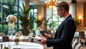 Engaging scene of Artender Events showcasing a well-organized and elegant event.